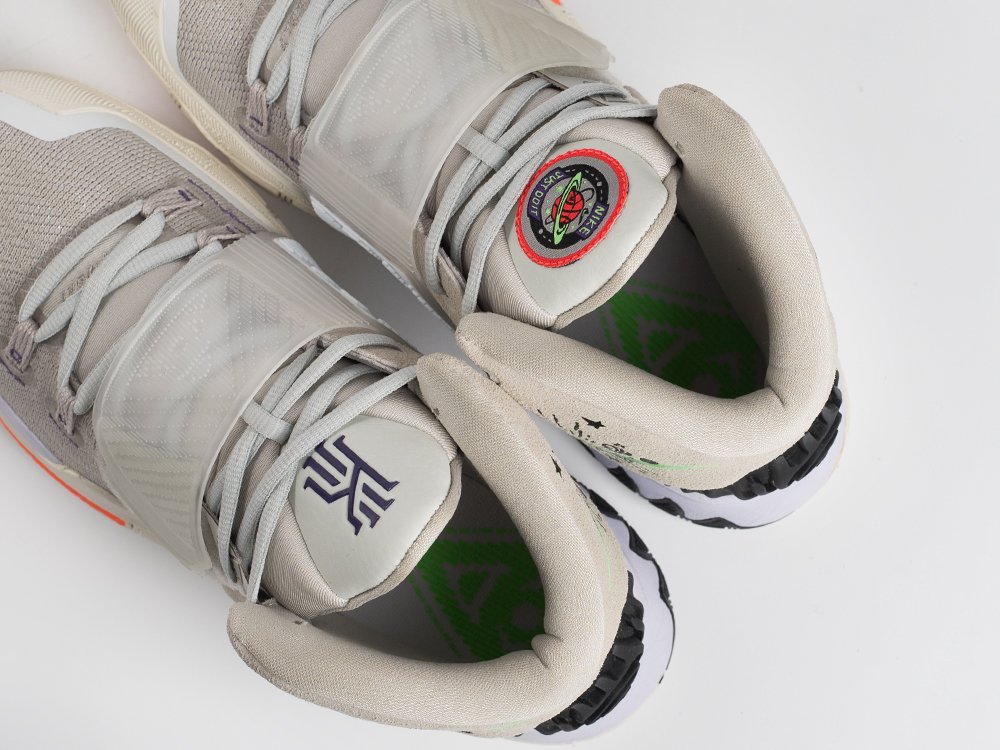 Nike Kyrie 6 There Is No Coming Back бежевые текстиль мужские (AR33556) - фото 5 Nike Kyrie 6 There Is No Coming Back бежевые текстиль мужские (AR33556) - фото 5