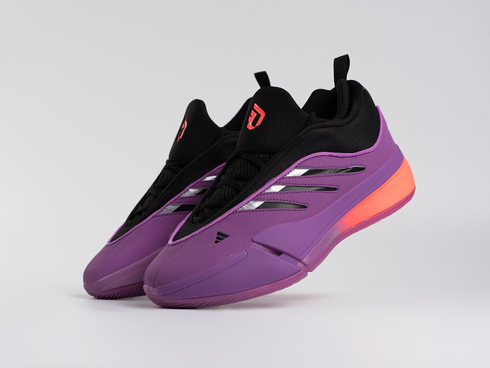 Adidas Dame 9 фиолетовые текстиль мужские (AR33557) - фото 2 Adidas Dame 9 фиолетовые текстиль мужские (AR33557) - фото 2