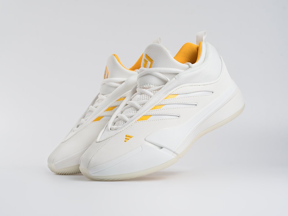 Adidas Dame 9 белые текстиль мужские (AR33558) - фото 2 Adidas Dame 9 белые текстиль мужские (AR33558) - фото 2