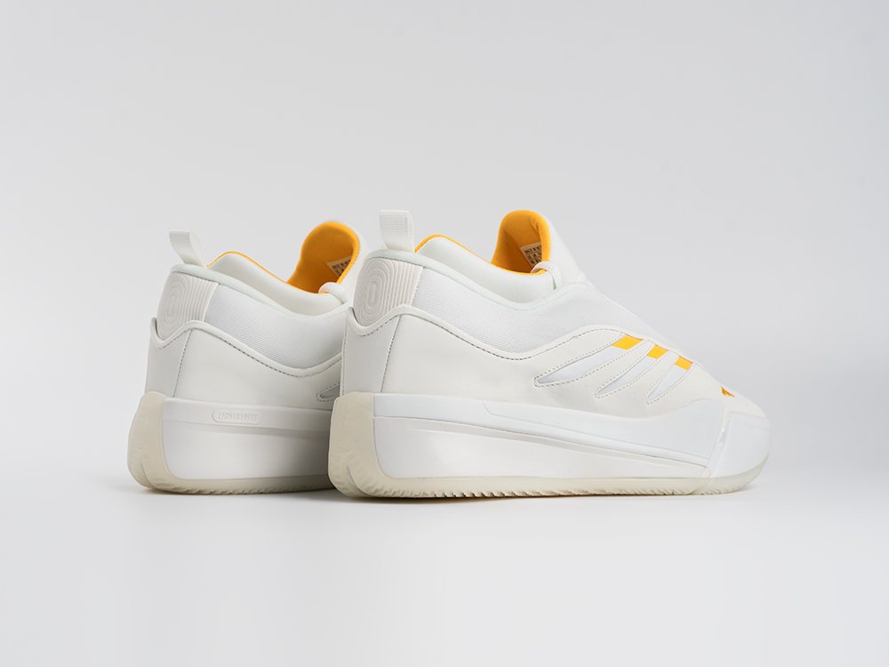 Adidas Dame 9 белые текстиль мужские (AR33558) - фото 3 Adidas Dame 9 белые текстиль мужские (AR33558) - фото 3