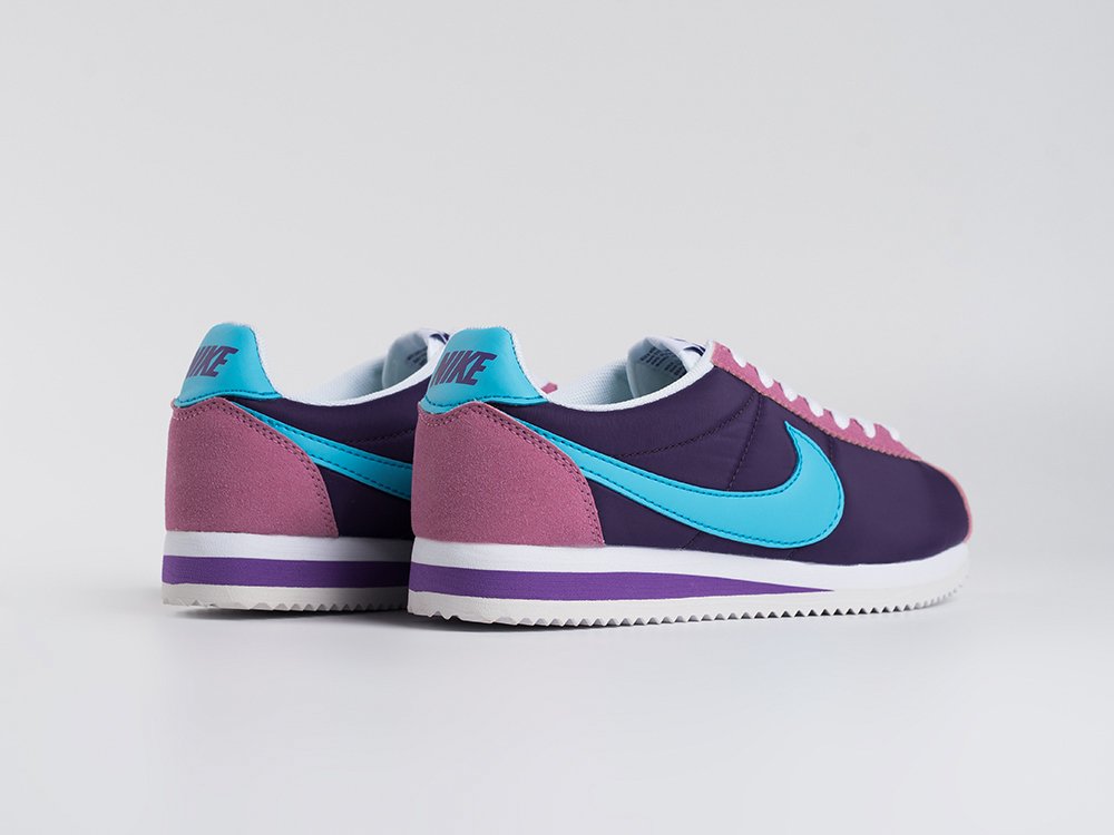 Nike Cortez Nylon WMNS фиолетовые текстиль женские (AR33562) - фото 6