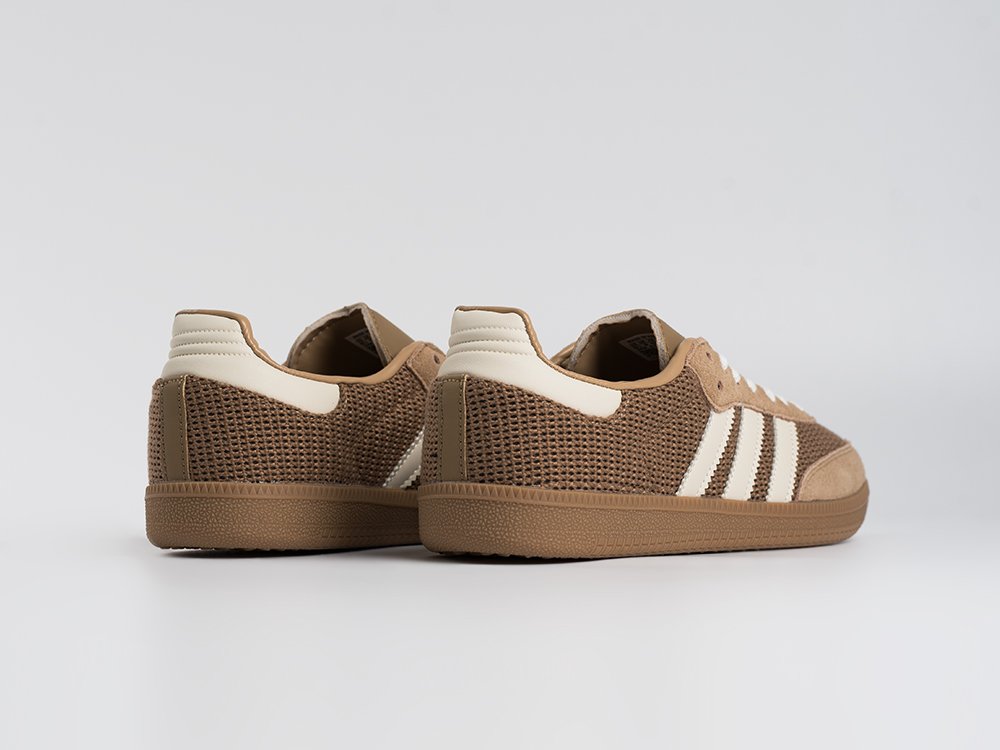 Adidas Samba OG коричневые текстиль мужские (AR33566) - фото 3 Adidas Samba OG коричневые текстиль мужские (AR33566) - фото 3