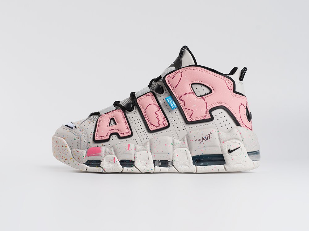 Nike Air More Uptempo WMNS белые кожа женские (AR33569) - фото 1