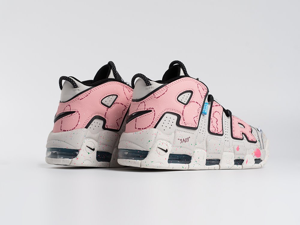 Nike Air More Uptempo WMNS белые кожа женские (AR33569) - фото 6