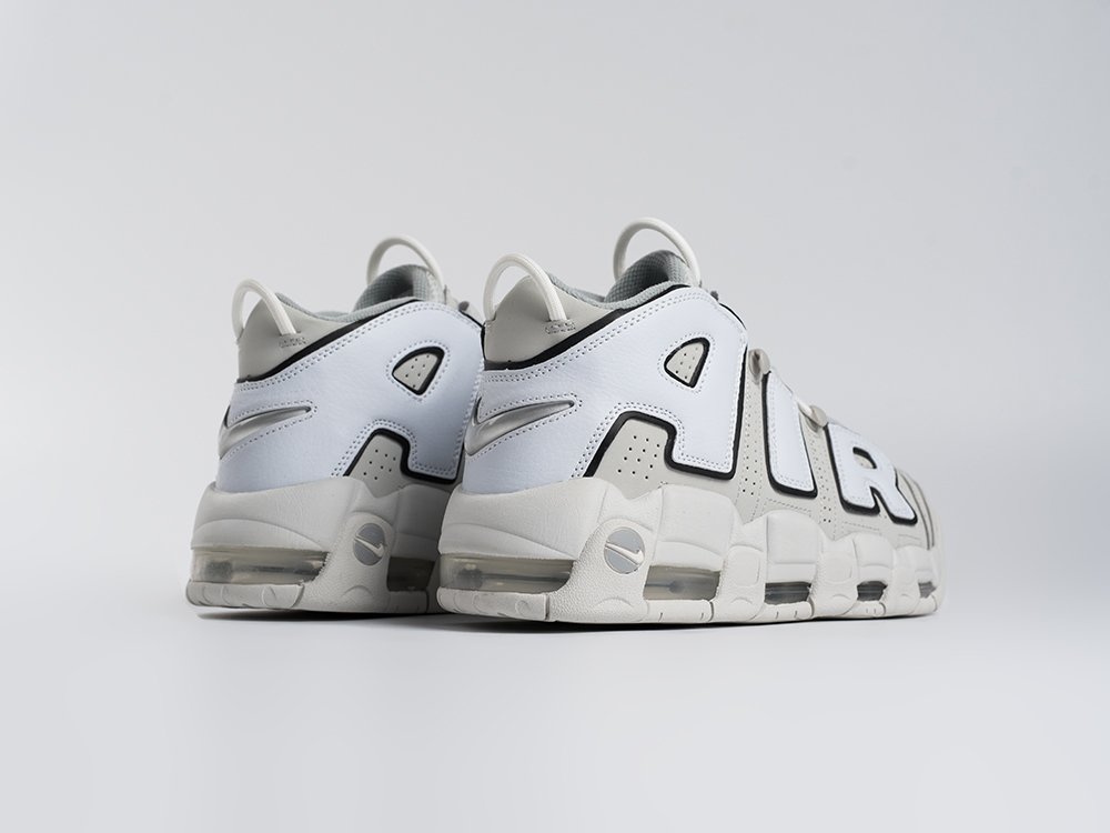 Nike Air More Uptempo серые кожа мужские (AR33570) - фото 3 Nike Air More Uptempo серые кожа мужские (AR33570) - фото 3