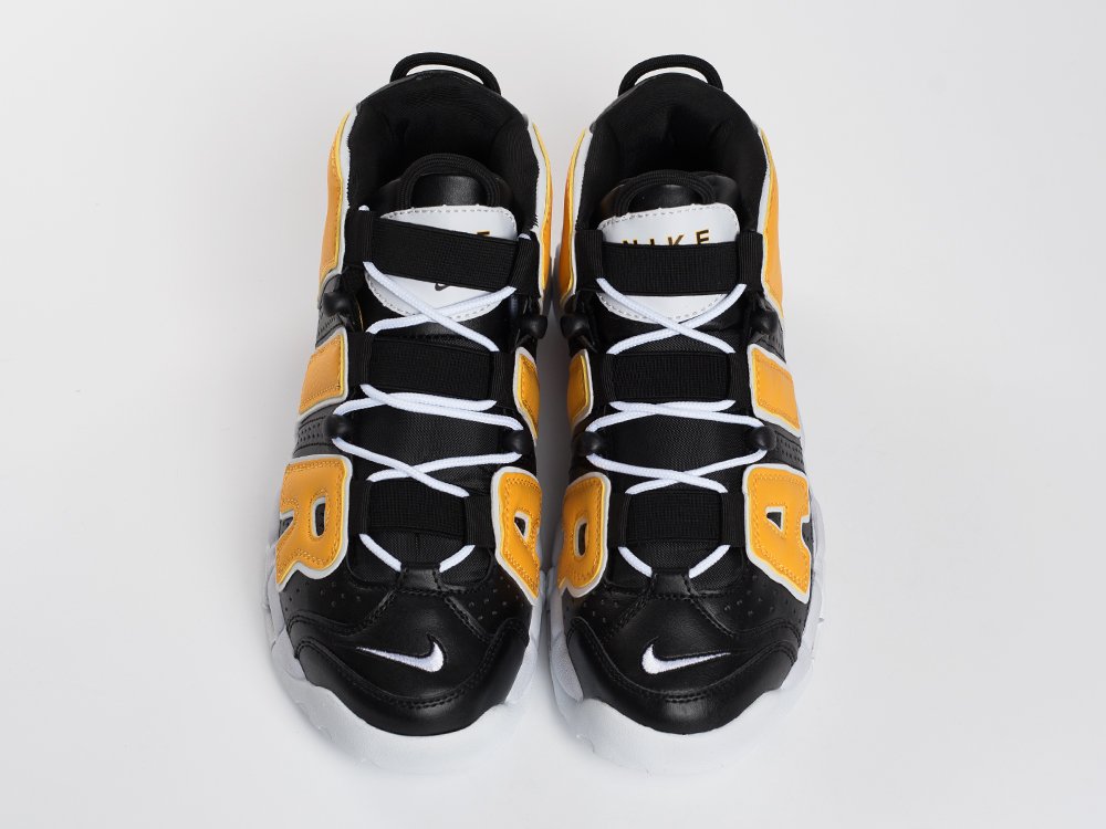 Nike Air More Uptempo черные кожа мужские (AR33572) - фото 4