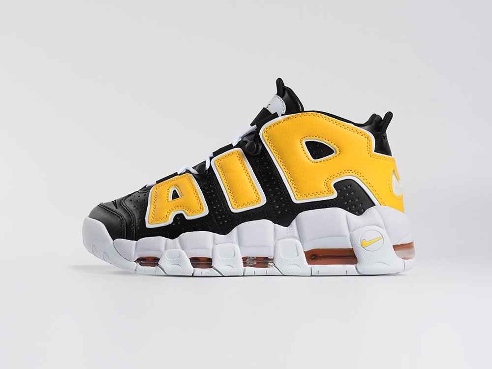 Nike Air More Uptempo черные кожа мужские (AR33572) - фото 1 Nike Air More Uptempo черные кожа мужские (AR33572) - фото 1