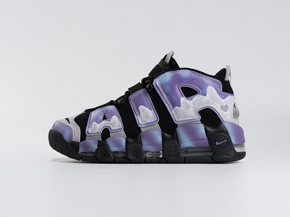 Nike Air More Uptempo черные кожа мужские (AR33573) - фото 1