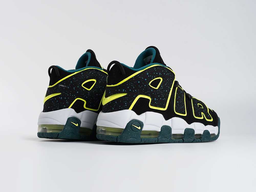 Nike Air More Uptempo черные замша мужские (AR33574) - фото 3 Nike Air More Uptempo черные замша мужские (AR33574) - фото 3