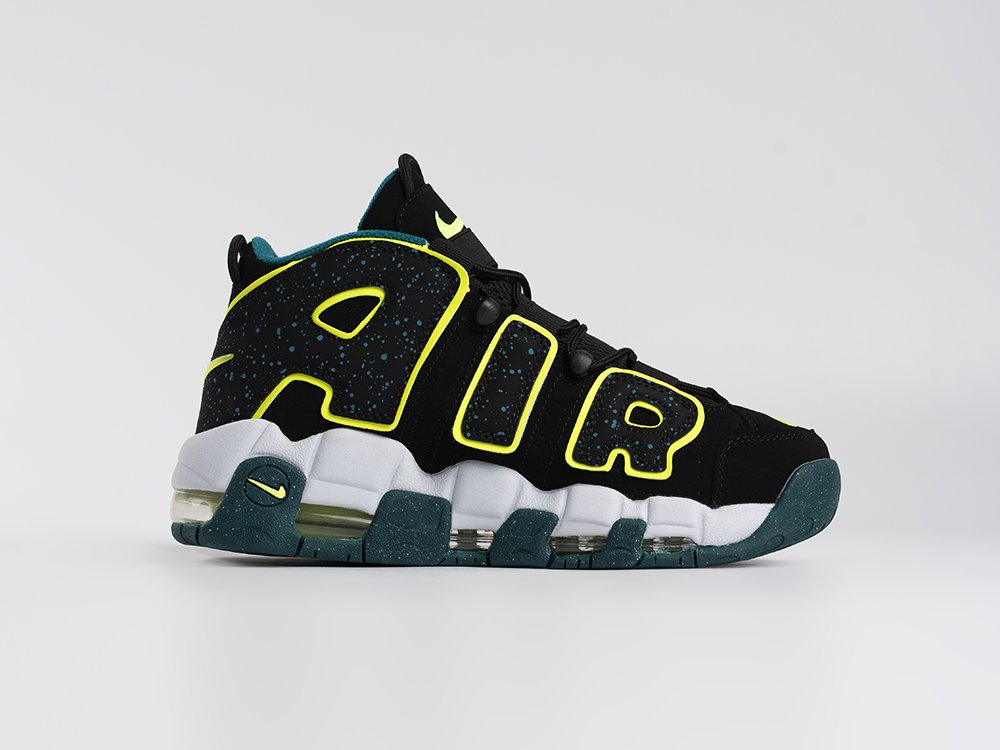 Nike Air More Uptempo черные замша мужские (AR33574) - фото 6