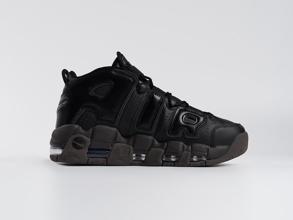 Nike Air More Uptempo черные кожа мужские (AR33575) - фото 3