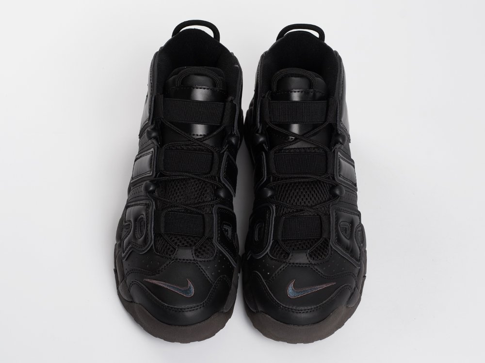 Nike Air More Uptempo черные кожа мужские (AR33575) - фото 4