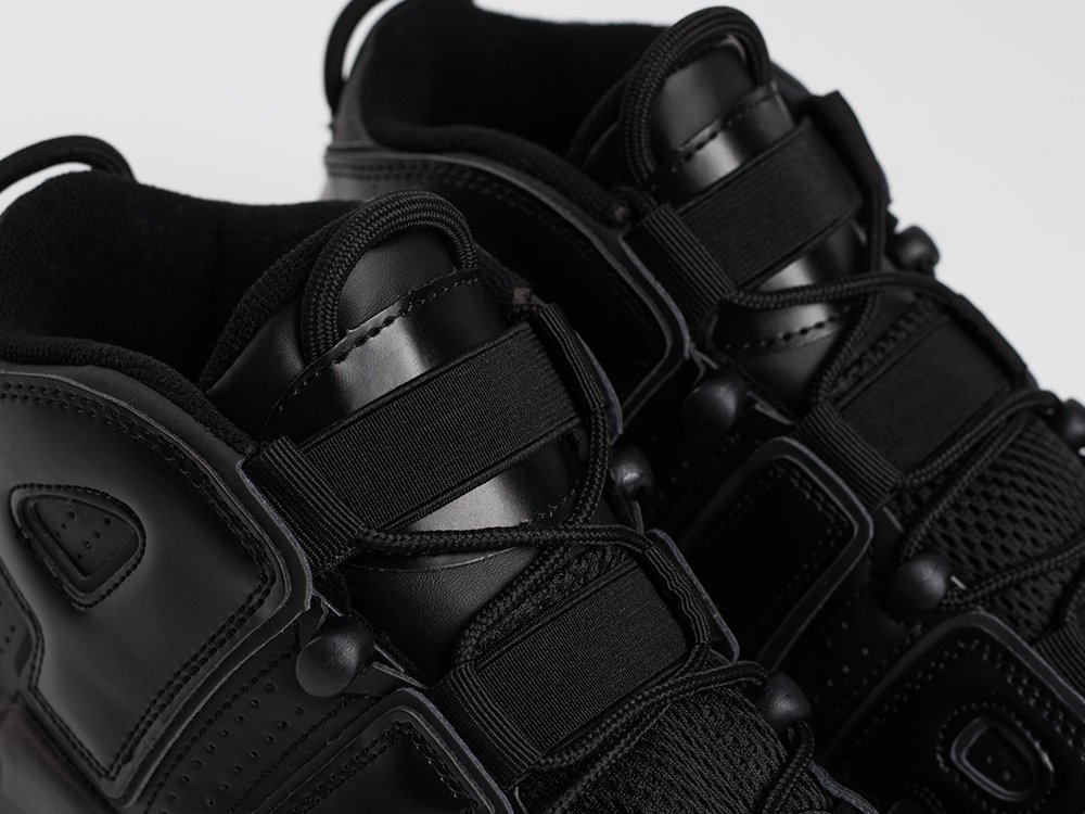 Nike Air More Uptempo черные кожа мужские (AR33575) - фото 5