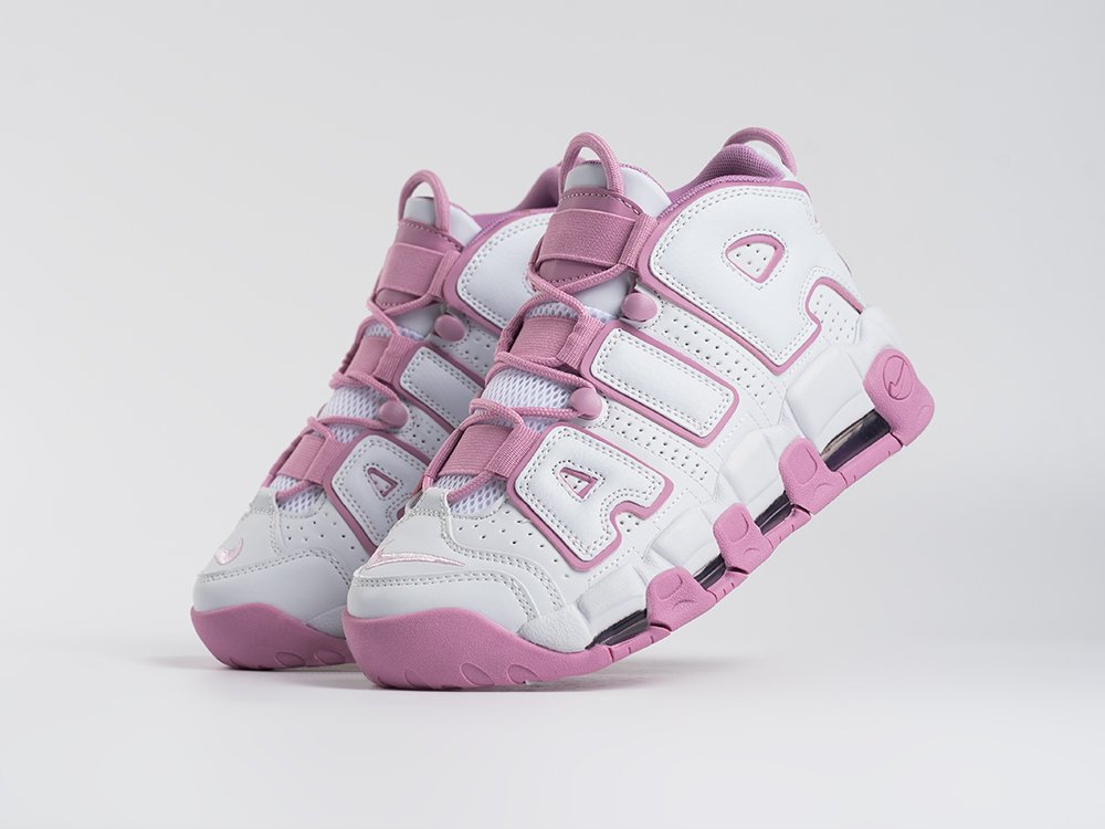 Nike Air More Uptempo WMNS белые кожа женские (AR33576) - фото 2