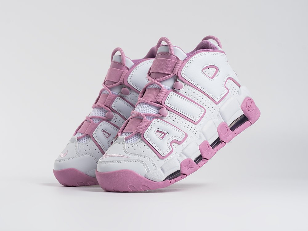 Nike Air More Uptempo WMNS белые кожа женские (AR33576) - фото 2 Nike Air More Uptempo WMNS белые кожа женские (AR33576) - фото 2