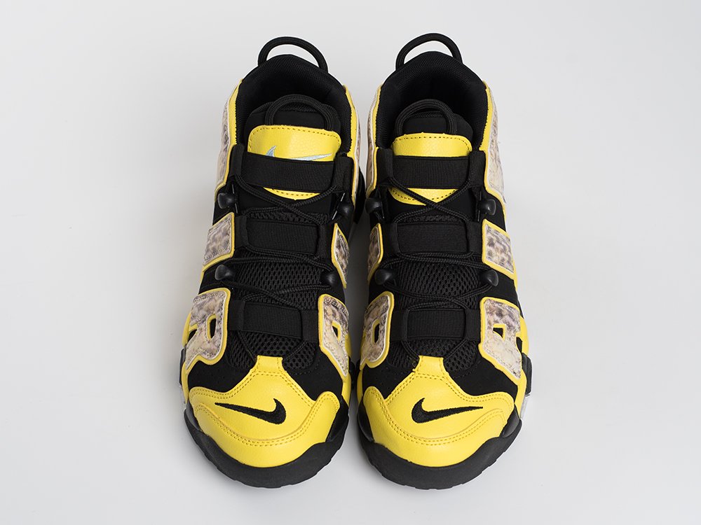 Nike Air More Uptempo черные кожа мужские (AR33577) - фото 4