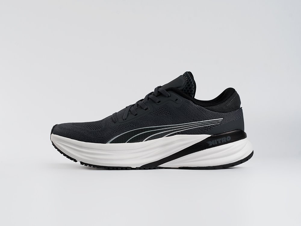 Puma Magnify Nitro 2 черные текстиль мужские (AR33598) - фото 1 Puma Magnify Nitro 2 черные текстиль мужские (AR33598) - фото 1
