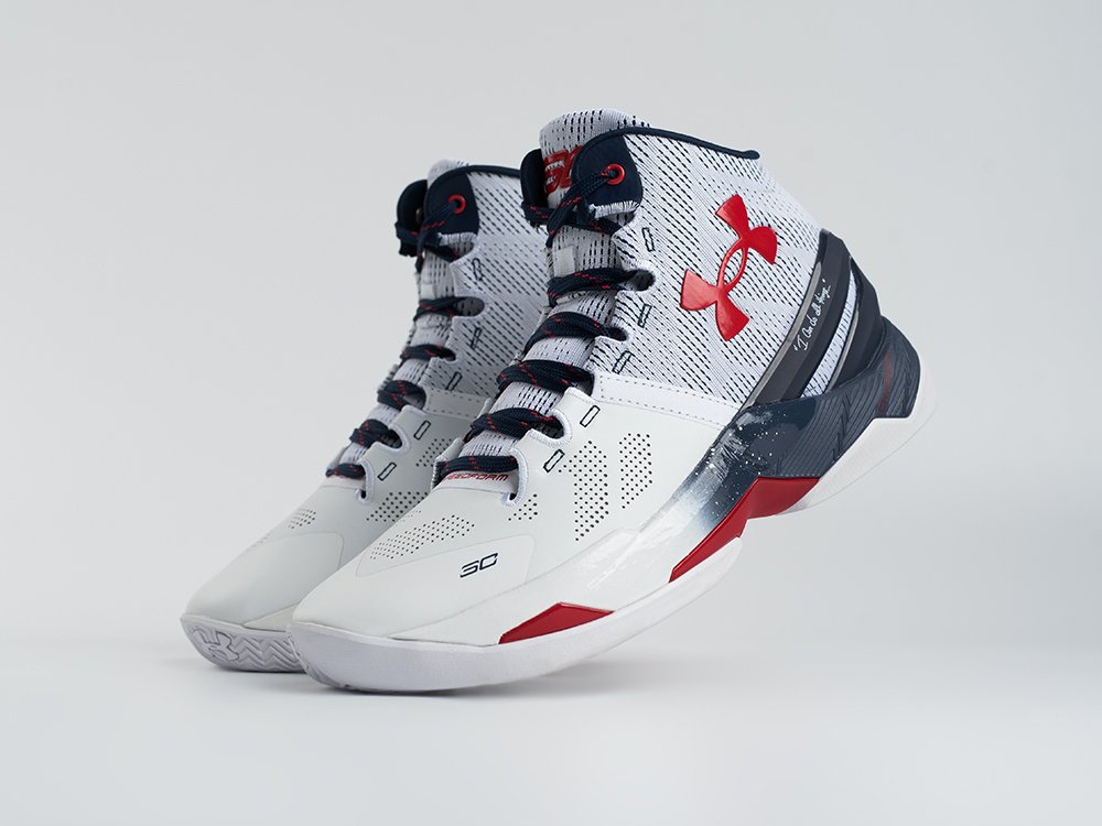 Under Armour Curry 2 белые текстиль мужские (AR33600) - фото 2 Under Armour Curry 2 белые текстиль мужские (AR33600) - фото 2