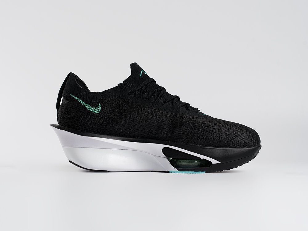 Nike Air Zoom Alphafly Next% 3 черные текстиль мужские (AR33604) - фото 3 Nike Air Zoom Alphafly Next% 3 черные текстиль мужские (AR33604) - фото 3