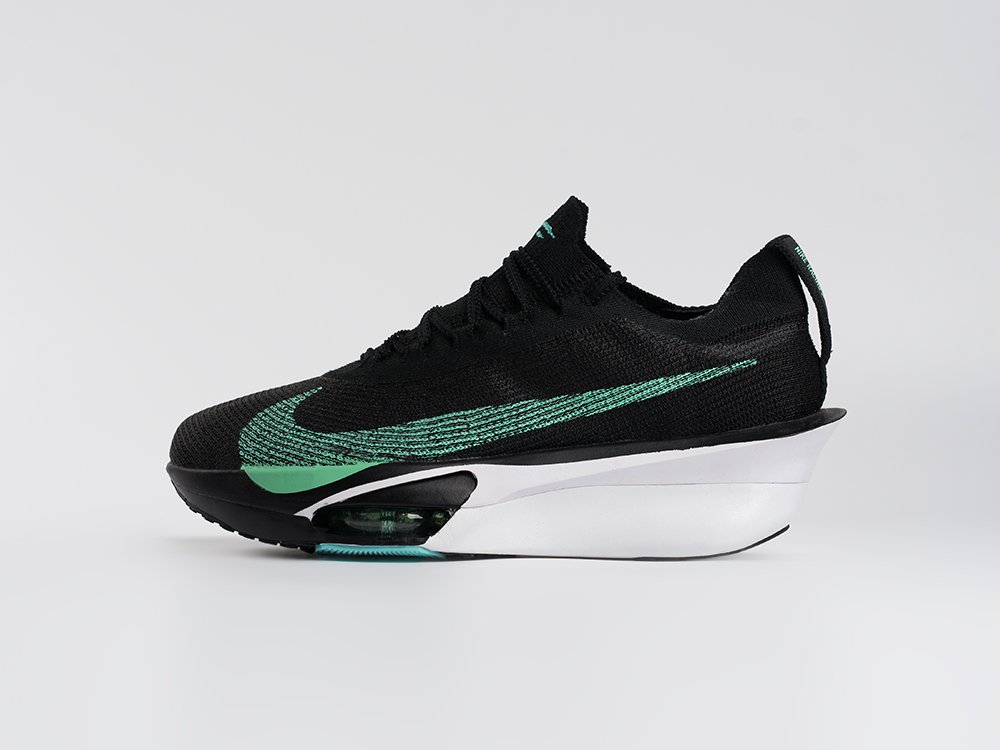 Nike Air Zoom Alphafly Next% 3 черные текстиль мужские (AR33604) - фото 1 Nike Air Zoom Alphafly Next% 3 черные текстиль мужские (AR33604) - фото 1