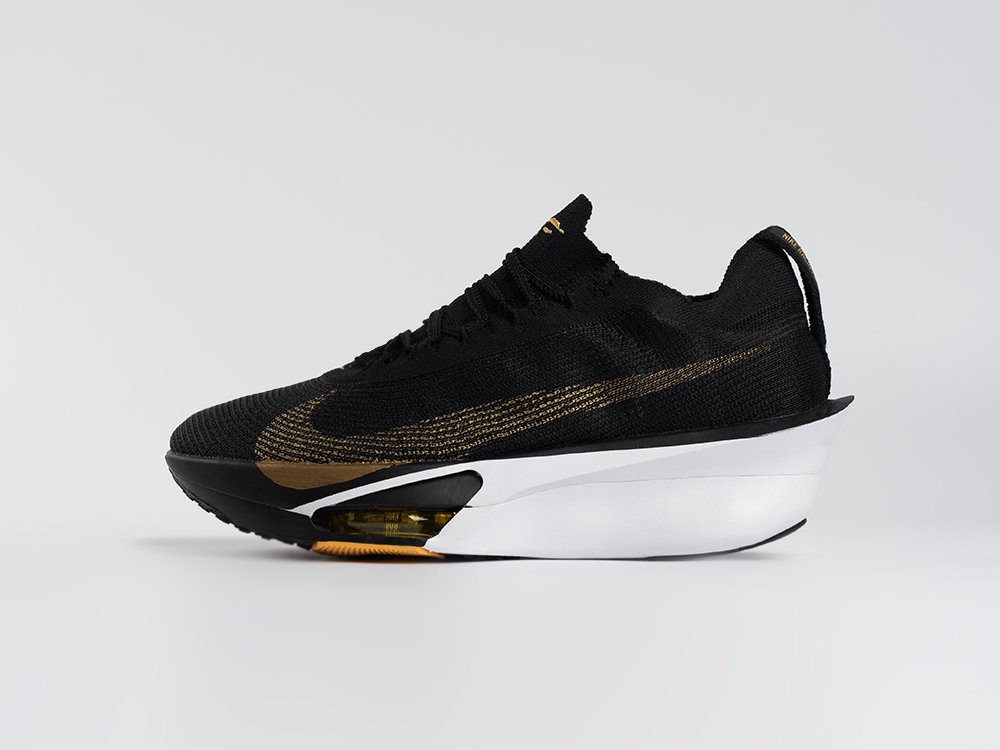 Nike Air Zoom Alphafly Next% 3 черные текстиль мужские (AR33605) - фото 1 Nike Air Zoom Alphafly Next% 3 черные текстиль мужские (AR33605) - фото 1