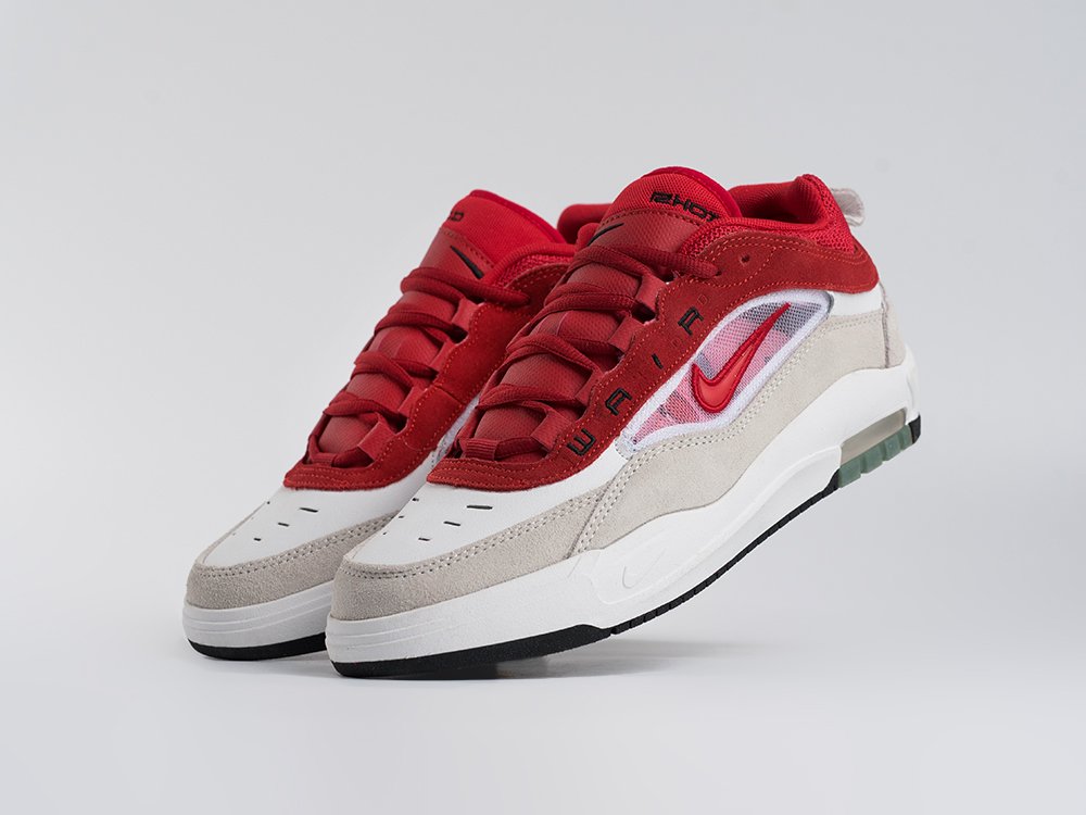 Nike SB Air Max Ishod 2 белые замша мужские (AR33608) - фото 2 Nike SB Air Max Ishod 2 белые замша мужские (AR33608) - фото 2