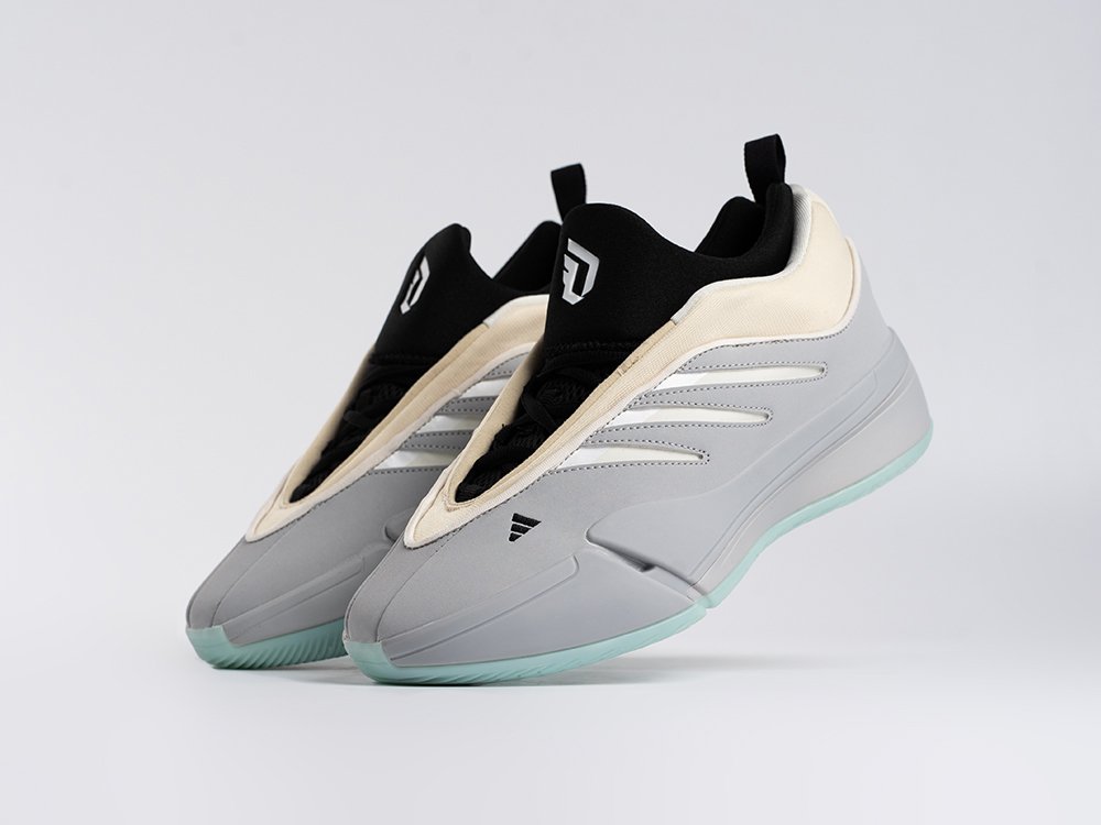 Adidas Dame 9 серые текстиль мужские (AR33611) - фото 2 Adidas Dame 9 серые текстиль мужские (AR33611) - фото 2
