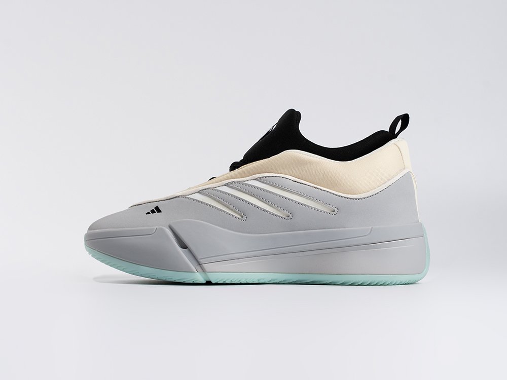 Adidas Dame 9 серые текстиль мужские (AR33611) - фото 1 Adidas Dame 9 серые текстиль мужские (AR33611) - фото 1