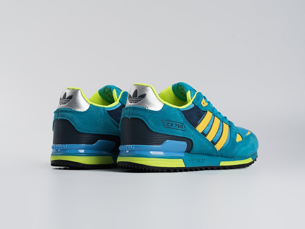 Adidas ZX 750 синие замша мужские (AR33613) - фото 3 Adidas ZX 750 синие замша мужские (AR33613) - фото 3