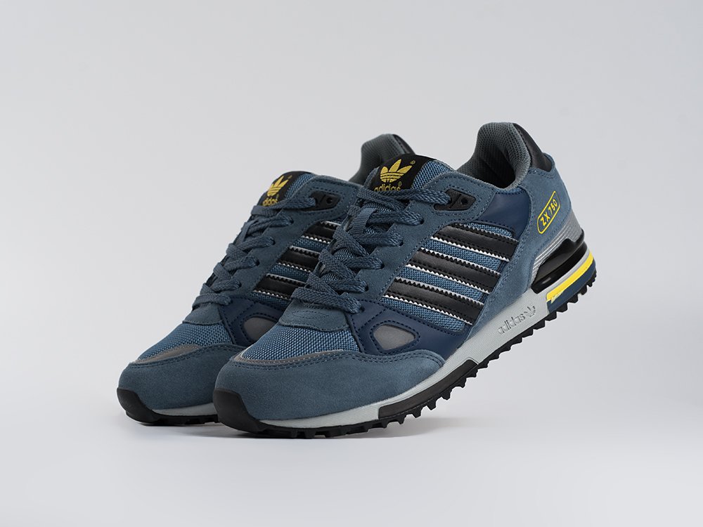 Adidas ZX 750 синие замша мужские (AR33615) - фото 2