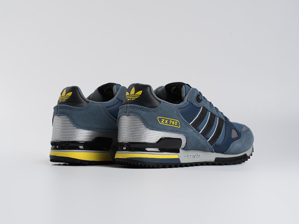 Adidas ZX 750 синие замша мужские (AR33615) - фото 3