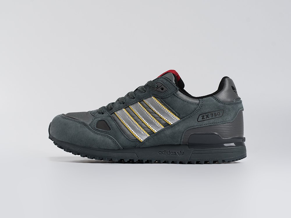 Adidas ZX 750 серые замша мужские (AR33616) - фото 1 Adidas ZX 750 серые замша мужские (AR33616) - фото 1