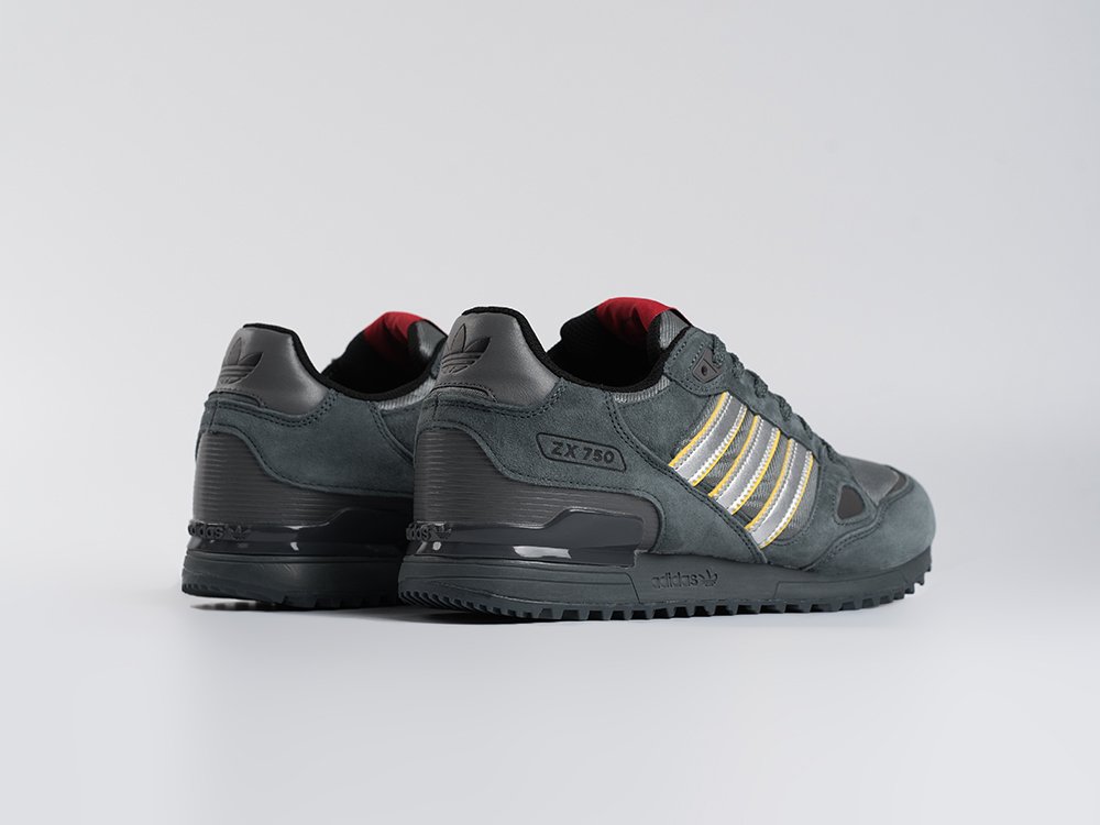 Adidas ZX 750 серые замша мужские (AR33616) - фото 3 Adidas ZX 750 серые замша мужские (AR33616) - фото 3