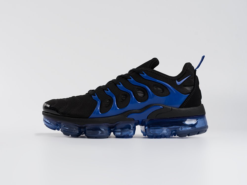 Nike Air VaporMax Plus черные текстиль мужские (AR33619) - фото 1