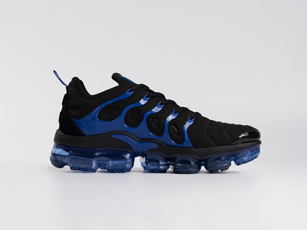 Nike Air VaporMax Plus черные текстиль мужские (AR33619) - фото 6