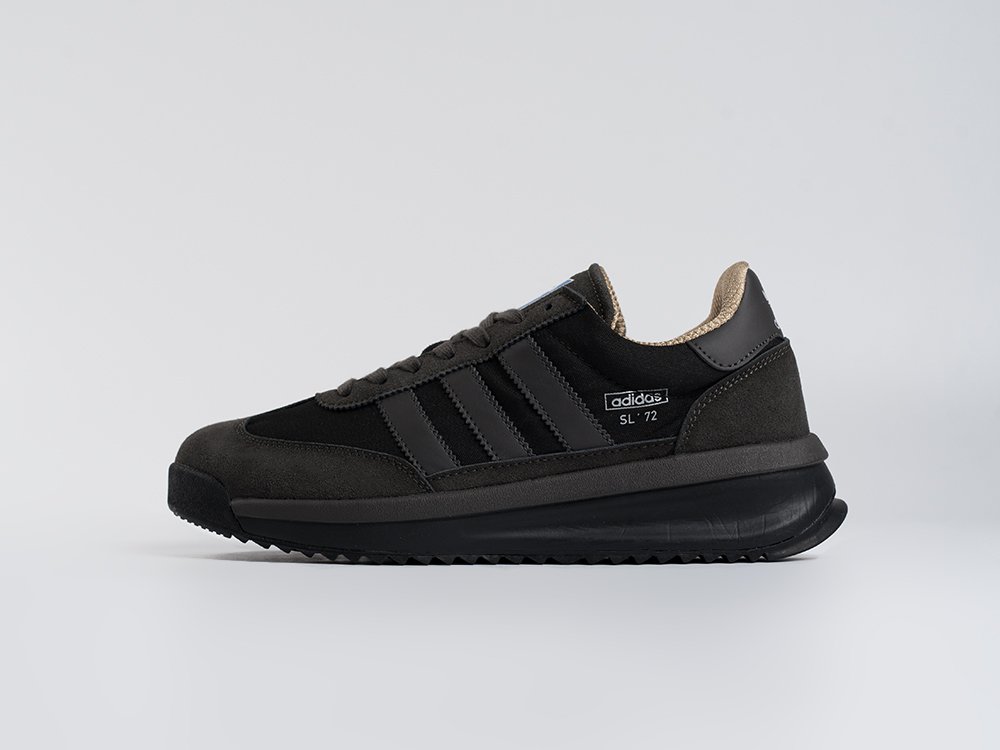 Adidas SL 72 RTN черные замша мужские (AR33628) - фото 1 Adidas SL 72 RTN черные замша мужские (AR33628) - фото 1