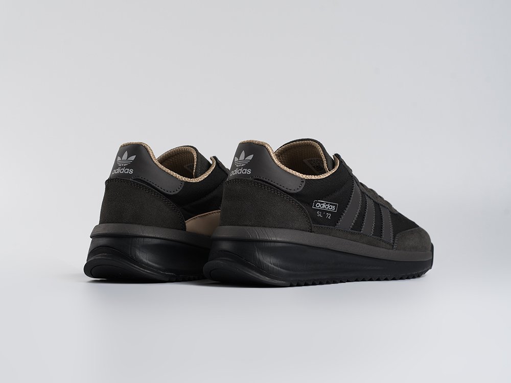 Adidas SL 72 RTN черные замша мужские (AR33628) - фото 3 Adidas SL 72 RTN черные замша мужские (AR33628) - фото 3