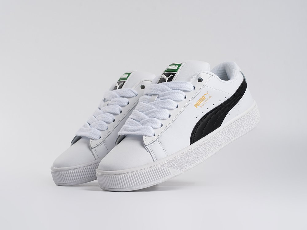 Puma Suede XL белые кожа мужские (AR33639) - фото 2 Puma Suede XL белые кожа мужские (AR33639) - фото 2