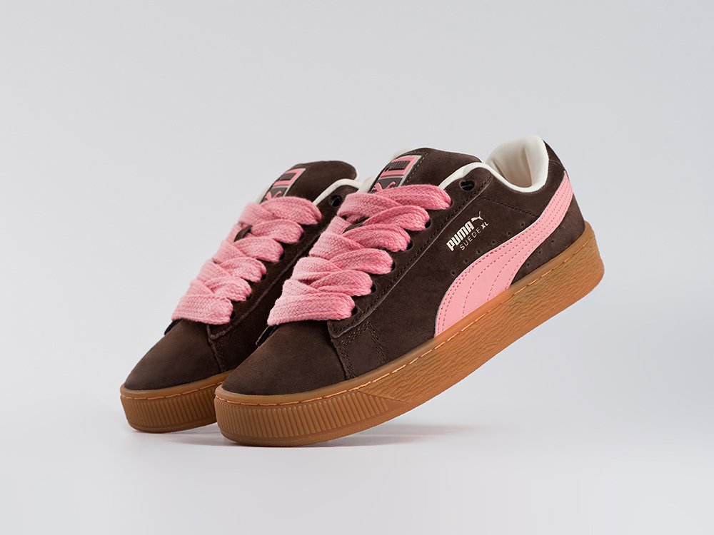 Puma Suede XL WMNS коричневые замша женские (AR33642) - фото 2 Puma Suede XL WMNS коричневые замша женские (AR33642) - фото 2