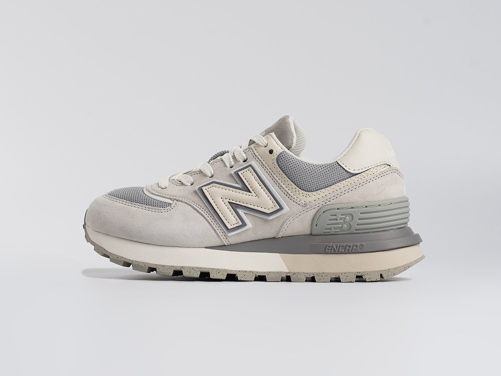 New Balance 574 Legacy WMNS белые замша женские (AR33647) - фото 1