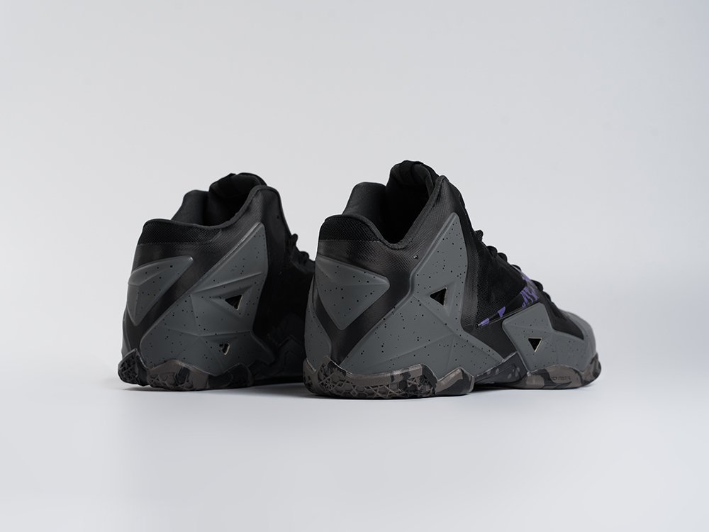 Nike Lebron 11 серые текстиль мужские (AR33652) - фото 3 Nike Lebron 11 серые текстиль мужские (AR33652) - фото 3