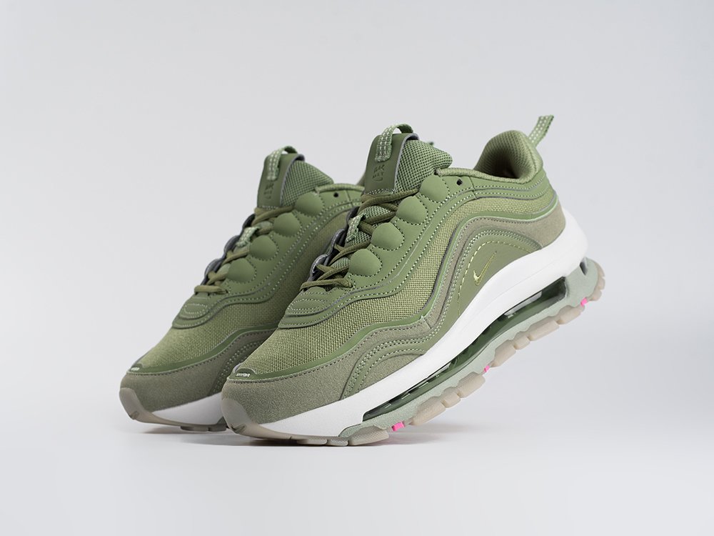 Nike Air Max 97 Futura зеленые текстиль мужские (AR33655) - фото 2 Nike Air Max 97 Futura зеленые текстиль мужские (AR33655) - фото 2