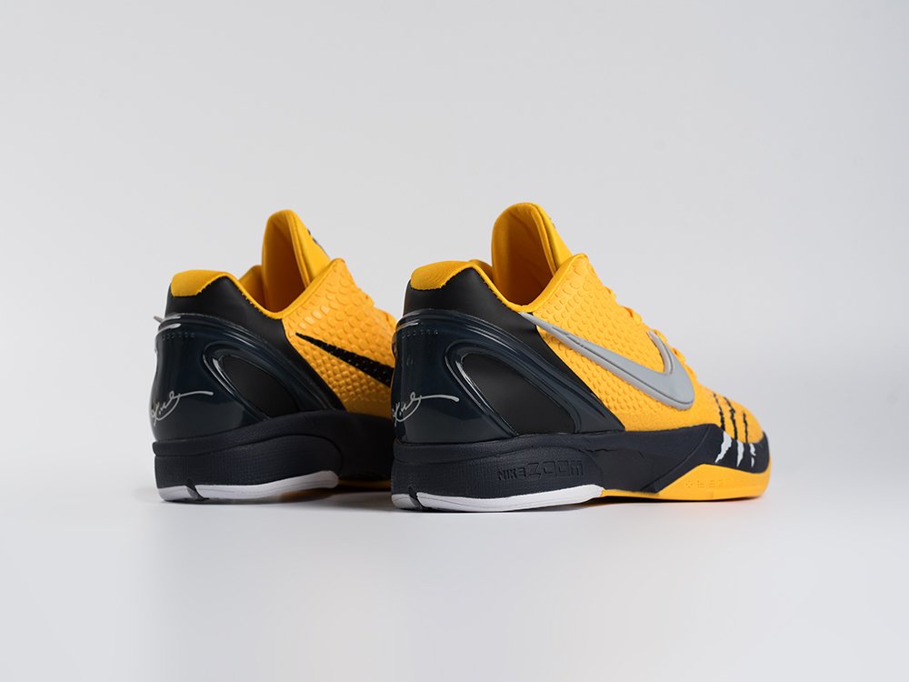 Nike Kobe 6 желтые кожа мужские (AR33662) - фото 3 Nike Kobe 6 желтые кожа мужские (AR33662) - фото 3