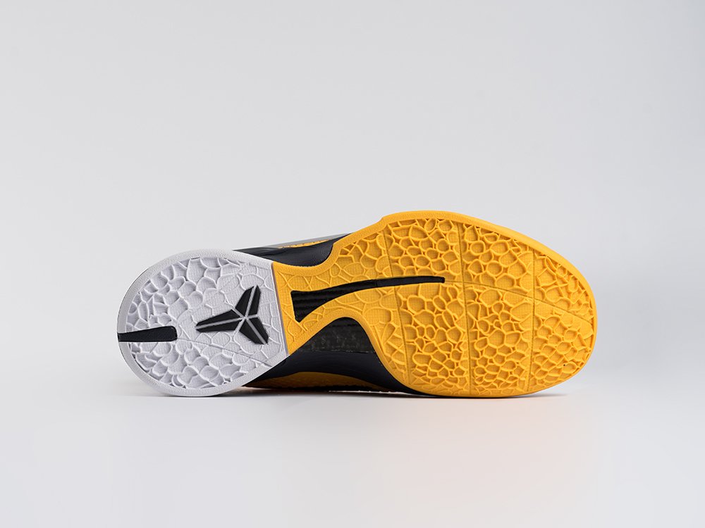 Nike Kobe 6 желтые кожа мужские (AR33662) - фото 4 Nike Kobe 6 желтые кожа мужские (AR33662) - фото 4