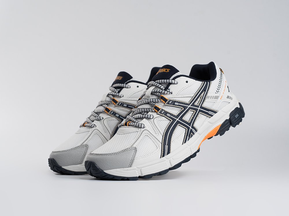 Asics Gel Kahana 8 белые текстиль мужские (AR33670) - фото 2 Asics Gel Kahana 8 белые текстиль мужские (AR33670) - фото 2
