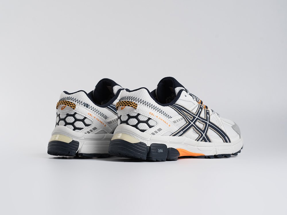 Asics Gel Kahana 8 белые текстиль мужские (AR33670) - фото 3 Asics Gel Kahana 8 белые текстиль мужские (AR33670) - фото 3