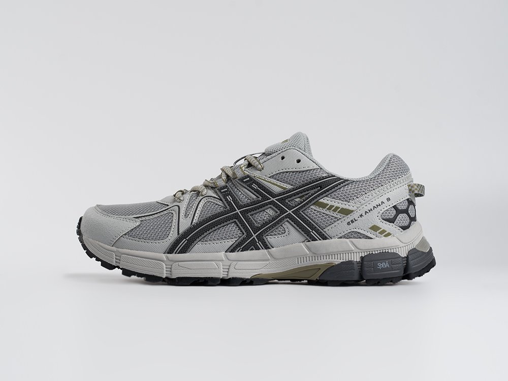 Asics Gel Kahana 8 серые текстиль мужские (AR33671) - фото 1 Asics Gel Kahana 8 серые текстиль мужские (AR33671) - фото 1