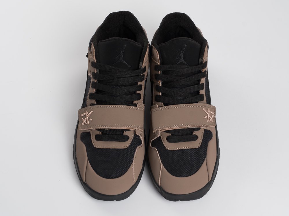 Jordan Jumpman Jack x Travis Scott коричневые кожа мужские (AR33689) - фото 4 Jordan Jumpman Jack x Travis Scott коричневые кожа мужские (AR33689) - фото 4