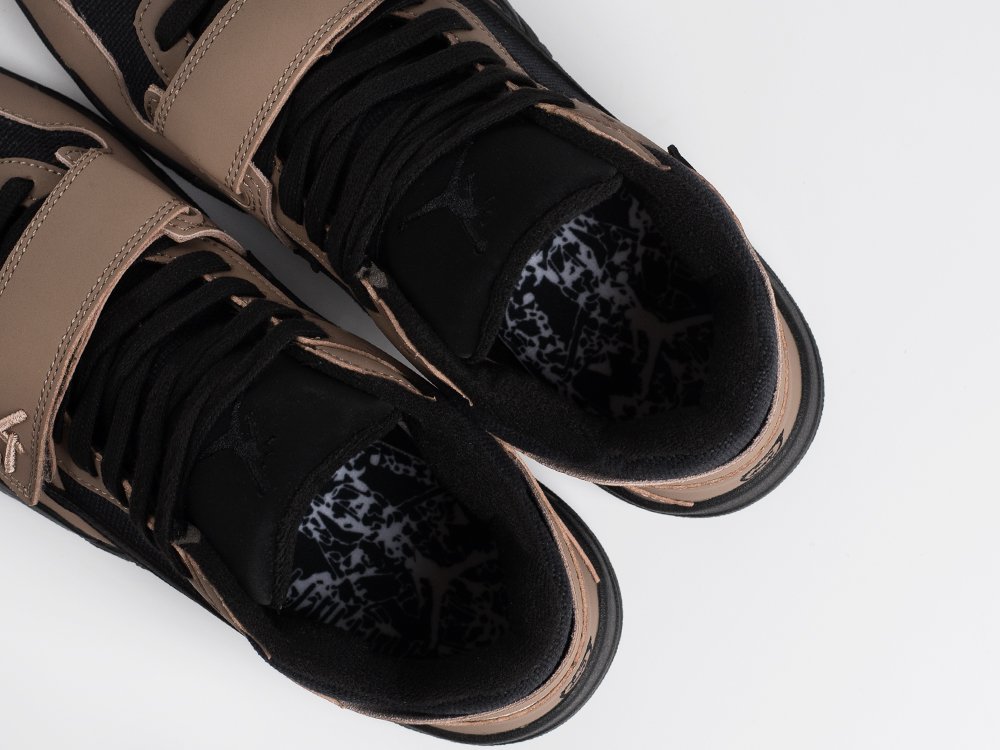 Jordan Jumpman Jack x Travis Scott коричневые кожа мужские (AR33689) - фото 8 Jordan Jumpman Jack x Travis Scott коричневые кожа мужские (AR33689) - фото 8