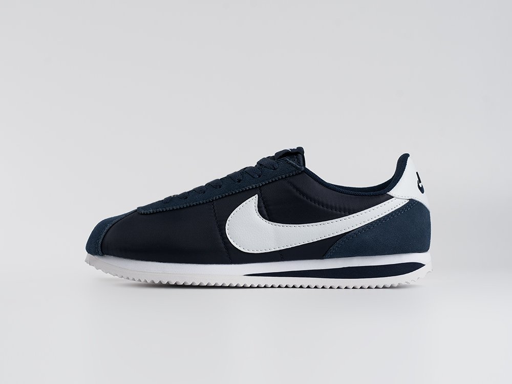 Nike Cortez Nylon синие текстиль мужские (AR33697) - фото 1